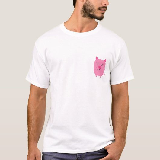 Dansende piglet, piggy T-Shirt (Voorkant)