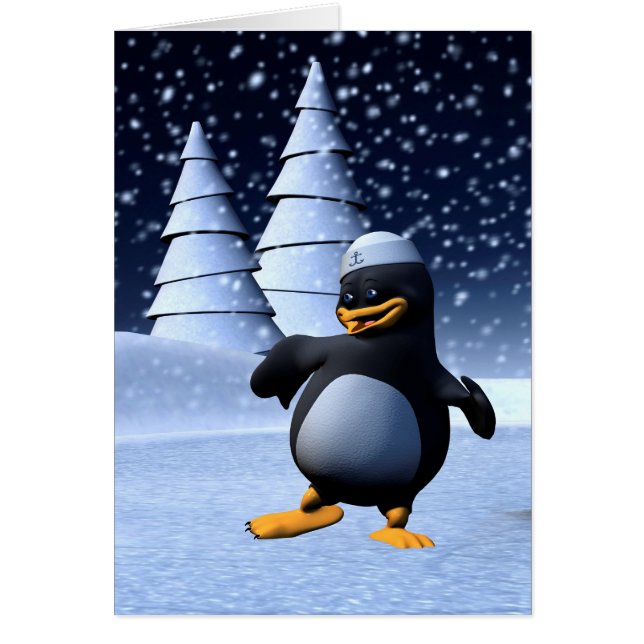 Dansende Pinguïn (Voorkant)