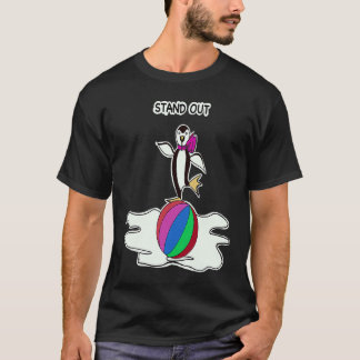 Dansende pinguïn leuke dieren t-shirt