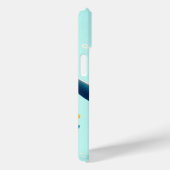 Dansende pinguïn met een party Pet Case-Mate iPhone Case (Achterkant / Rechts)