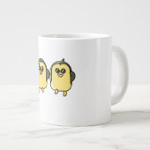 Dansende Pinguïns Grote Koffiekop (Voorkant rechts)