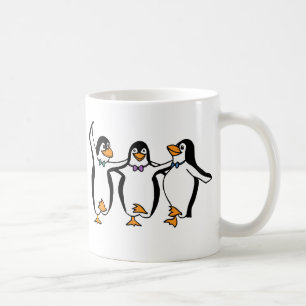 Dansende pinguïns koffiemok