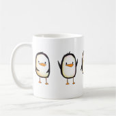 Dansende pinguïns - Mok (Links)