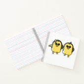 Dansende Pinguïns Notitieboek (Binnen)