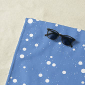 Dansende pinguïns ontwerp strandlaken (In situ)