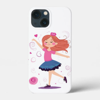 Dansende Princess Ballerina Phone Case voor meisje