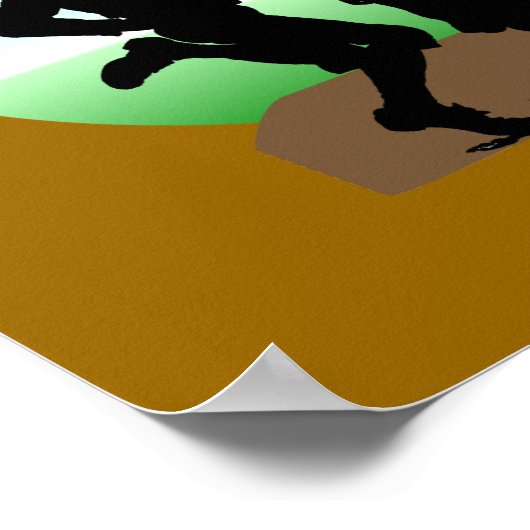 dansende quakers poster (Hoek)