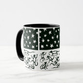 Dansende ratten onder een Star-nachten Mok (Voorkant links)