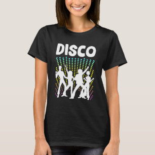 Dansende Retro Disco Boogie Bellbottom Dancer Bopp T-shirt