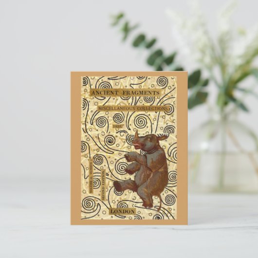 Dansende Rijn Briefkaart (Staand voorkant)