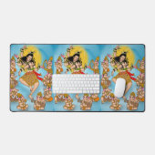 Dansende Shiva Muismat Bureaumat (Keyboard & Muis)