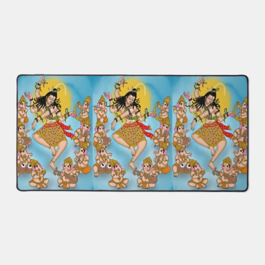 Dansende Shiva Muismat Bureaumat (Voorkant)
