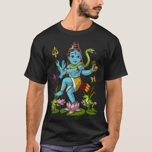 Dansende Shiva Nataraja T-shirt (Voorkant)