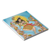 Dansende Shiva Notitieboek Notitieblok (Schuin)