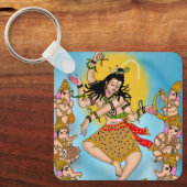 Dansende Shiva-sleutelhanger Sleutelhanger (Voorkant)