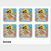 Dansende Shiva Sticker (Vel)