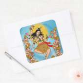 Dansende Shiva Sticker (Envelop)
