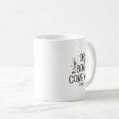 Dansende Skelet Droge Botten komen tot leven Hallo Koffiemok (Voorkant rechts)