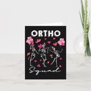 Dansende Skelet Ortho Team Orthopedische Valentijn Kaart