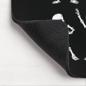 Dansende skeletten Dance Challenge Boys Girl Kinde Muismat (Hoek)