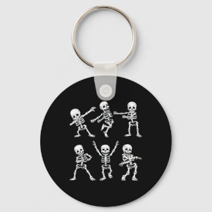 Dansende skeletten Dance Challenge Boys Girl Kinde Sleutelhanger