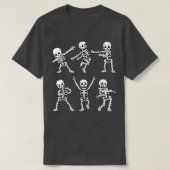 Dansende skeletten Dance Challenge Boys Girl Kinde T-shirt (Design voorkant)