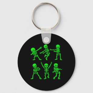 Dansende skeletten Dance Challenge Girl Boys Kinde Sleutelhanger