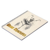 Dansende skeletten dood sierlijk Notitieboek (Linkerzijde)