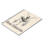 Dansende skeletten dood sierlijk Notitieboek (Linkerzijde)