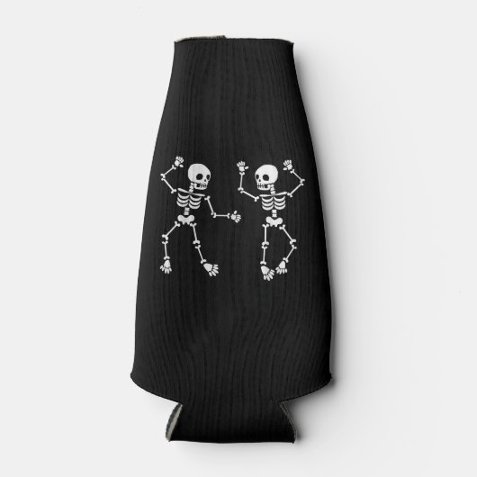 Dansende skeletten Funny Danser Lover Halloween Flesjeskoeler (Voorkant)