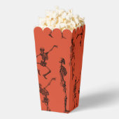 Dansende Skeletten Halloween Popcorn Bedankdoosjes (Popped)