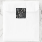 Dansende Skeletten Halloween Vierkante Sticker (Tas)