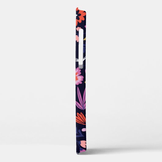 dansende skeletten in het bloemtuinpatroon Case-Mate iPhone case (Achterkant / Links)