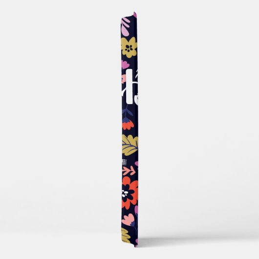 dansende skeletten in het bloemtuinpatroon Case-Mate iPhone case (Achterkant / Rechts)