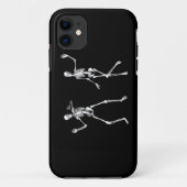 Dansende Skeletten iPhone 5 Hoesje (Achterkant)