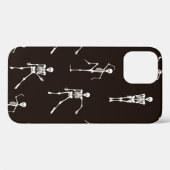 Dansende skeletten naadloos patroon Case-Mate iPhone case (Achterkant (horizontaal))