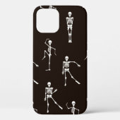 Dansende skeletten naadloos patroon Case-Mate iPhone case (Achterkant)