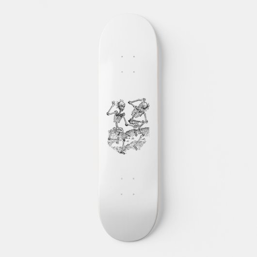 Dansende skeletten schaats board persoonlijk skateboard (Voorkant)