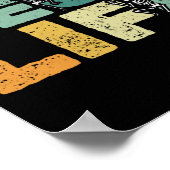 Dansende skeletten Xray Funny Rad Tech Poster (Hoek)