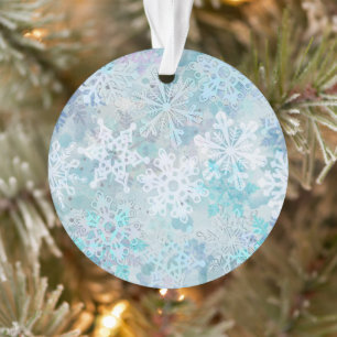 Dansende sneeuwvlokken Acryl Ornament