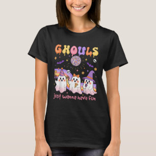 Dansende spookachtige geesten willen gewoon lol he t-shirt