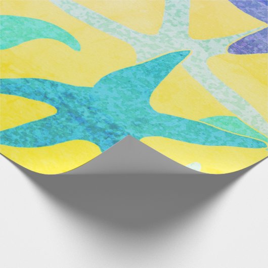 Dansende stapelvis-pakpapier cadeaupapier (Hoek)