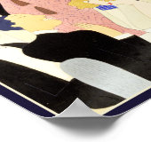 Dansende stellen jaarposter 1921 poster (Hoek)