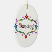 Dansende sterren keramisch ornament (Rechts)