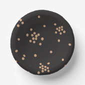 Dansende Stippen 2 Papieren Kommen (Voorkant)