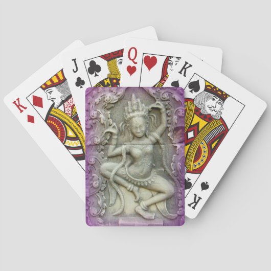 dansende tantrika speelkaarten (Achterkant)