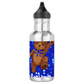 Dansende Teddy Bears 8e verjaardag Waterfles (Rechts)