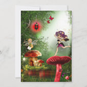 Dansende tuinbossen pixy fairies Blank Kaart (Voorkant)