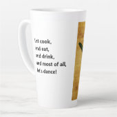 Dansende Twyla Latte Mok (Linkerhoek)