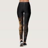 Dansende veren leggings (Achterkant)